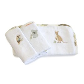 Bubba Blue New Aussie Animal Wash Cloths (Pack of 3)