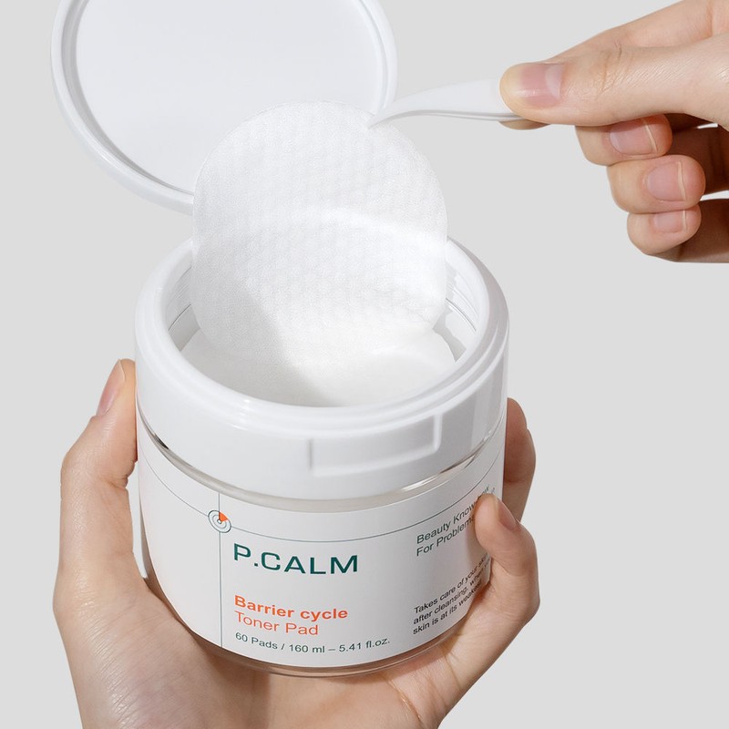 P.CALM Barrier Cycle Toner Pad 60P (+Refill 60P) - P.CALM