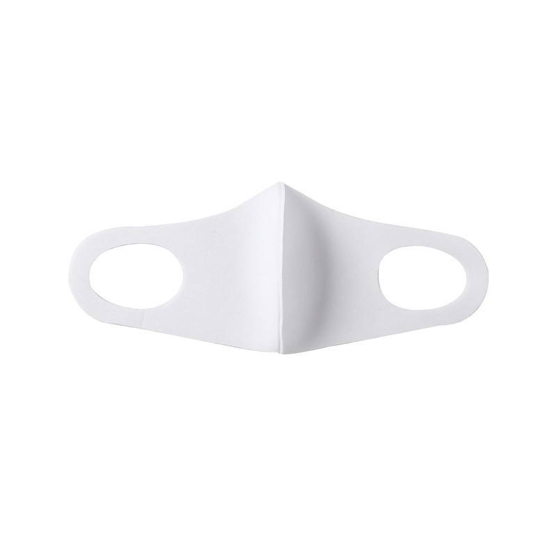 Komonee Adults Washable Reusable White Face Mask Dustproof Cloth Mouth