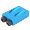 14Pcs Oblique Drill Hole Locator Set 15° Angle Durable Woodworking