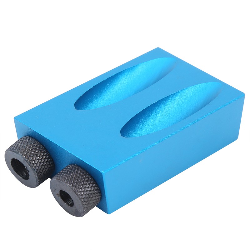 14Pcs Oblique Drill Hole Locator Set 15° Angle Durable Woodworking