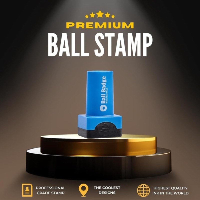 Ball Badge Golf Ball Stamp – Self-Inking Golf Marker, Quick-Dry