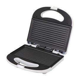 Better Chef Basic Contact Grill | Non-Stick | Panini Style | 8-Inch Width | Cord & Upright Storage (White)