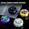 WaJexy Fidget Spinners for Adults, Open Armor Mecha Design Metal