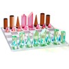 WinnerWhy Acrylic Chess Set, 11.8 x 11.8 Inch Large Modern