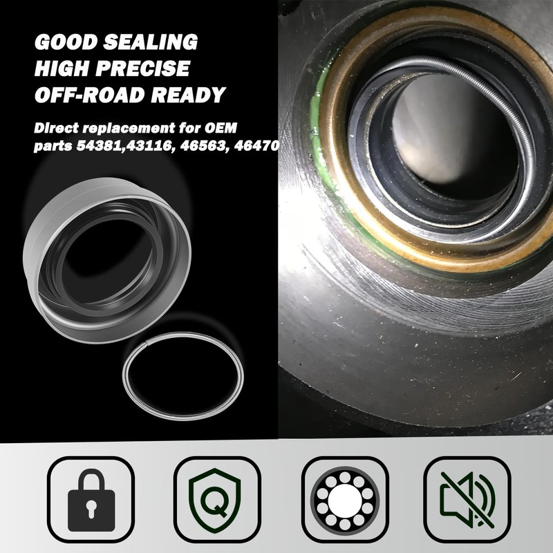54381 Front Inner Axle Shaft Seal - Fit for DANA