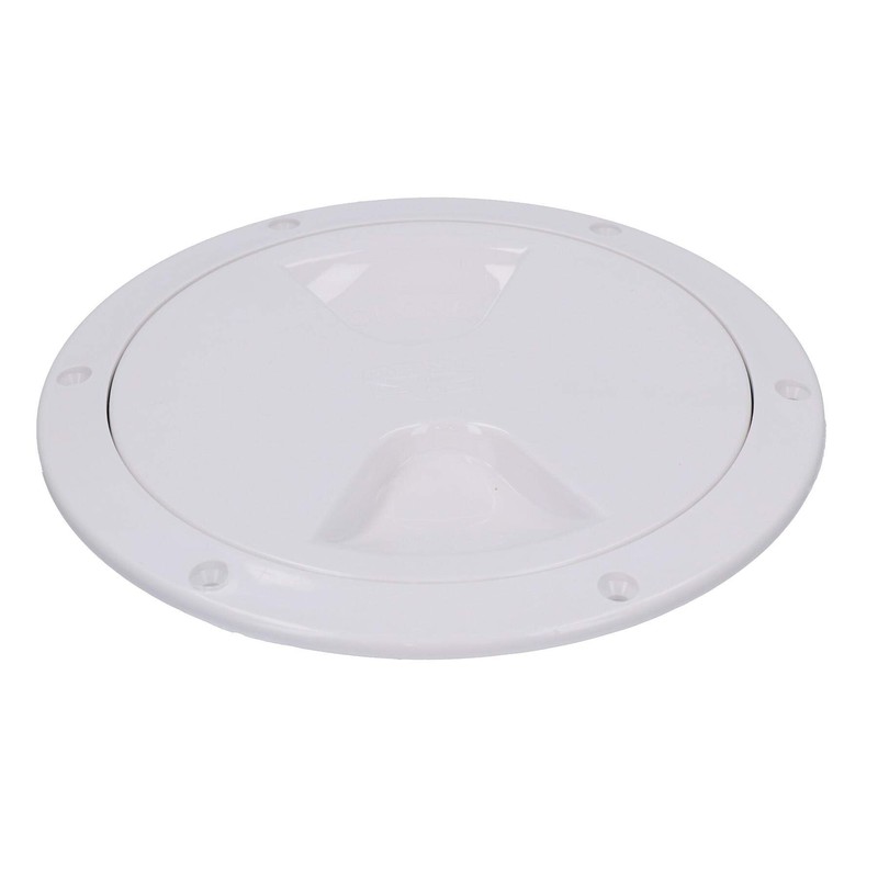 145mm Round Inspection Hatch Waterproof Cover IPX6 White 115mm Cut