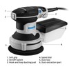 Orbital Sander : 20V Electric Hand Sander Blue