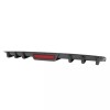 KEEPDSGN Carbon Rear Bumper Diffuser w/ LED Tail Brake Light