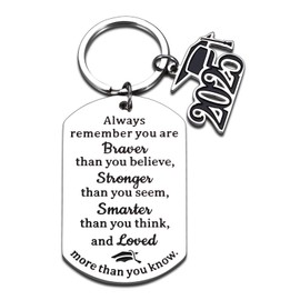 2025 Graduation Gifts for Her Him Class of 2025 Graduation Gifts for Women Men College High Middle School 2025 Graduation Gifts Bulk Graduate Keychain for Senior 2025 Grad Students Nurse Girls Boys