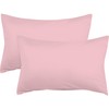 R&Z Plain Dyed Luxury Polycotton Housewife New 2 x Pillow