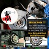 Heavy Duty Brake Caliper Compressor Tool for Brake Pad Replacement,