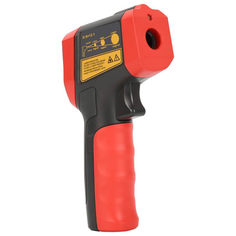 UNI-T UT301C+ Infrared Thermometer, 12:1 Ratio with Laser Ring, -32°C