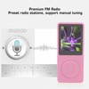 8GB MP3 Player, 1.8in Music Player with FM Radio, Movies,