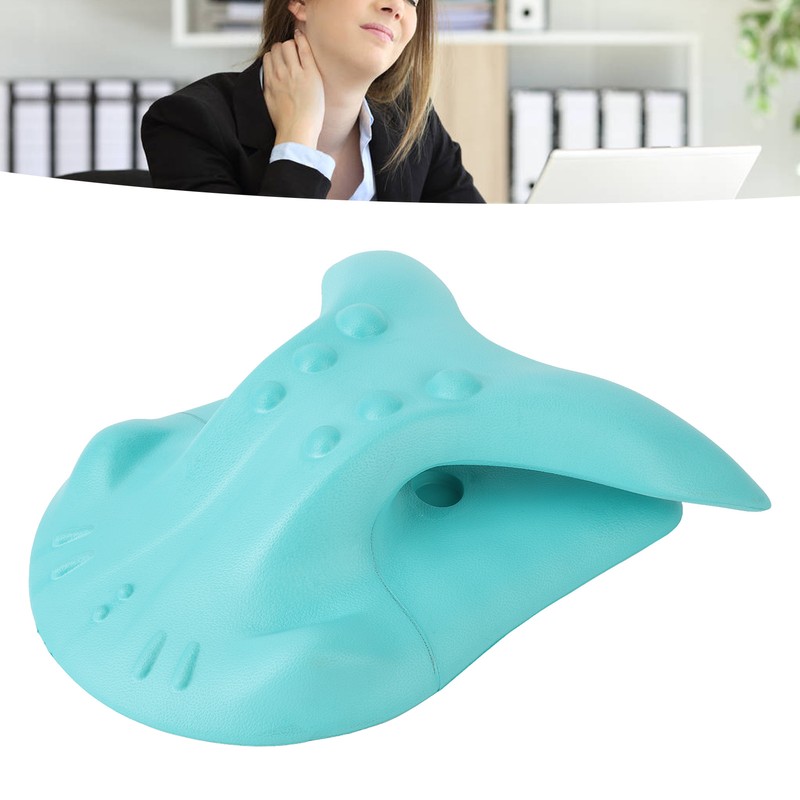 Cervical Neck Stretcher EVA Muscle Relax Massaging Cervical Neck Chiropractic