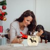 Dachshund Gifts For Women, 16oz Easily Distracted By Wieners Stemless