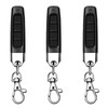 3 Pcs 433MHz Copy Remote Opener, Universal Garage Door Controller