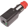 ProCar Universal Plug NG 15A LED with Strain Relief with
