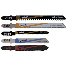 wolfcraft Jigsaw Blade Interior Building Project Set, 5 Pcs., T-shank I 2688000