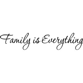 Family is Everything Decals Wall Decal Quotes Home Decor Vinyl Quotes Designs Family Wall Art