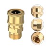 QOOWFEANIG Pressure Washer Quick Connect Kit - 1/4 Inch Quick