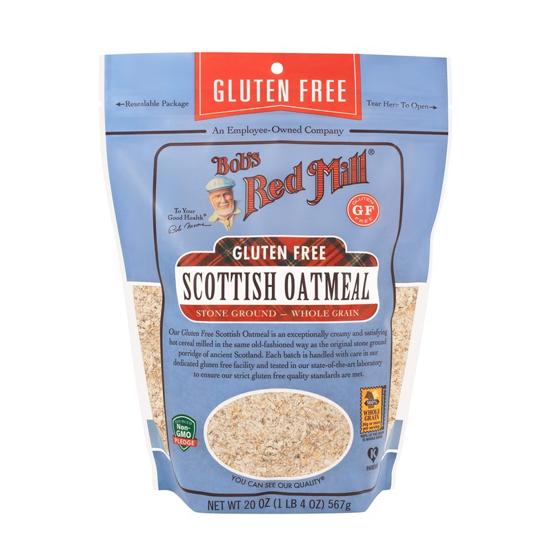 Bob's Red Mill Gluten Free Scottish Oatmeal, 20-ounce (Pack of