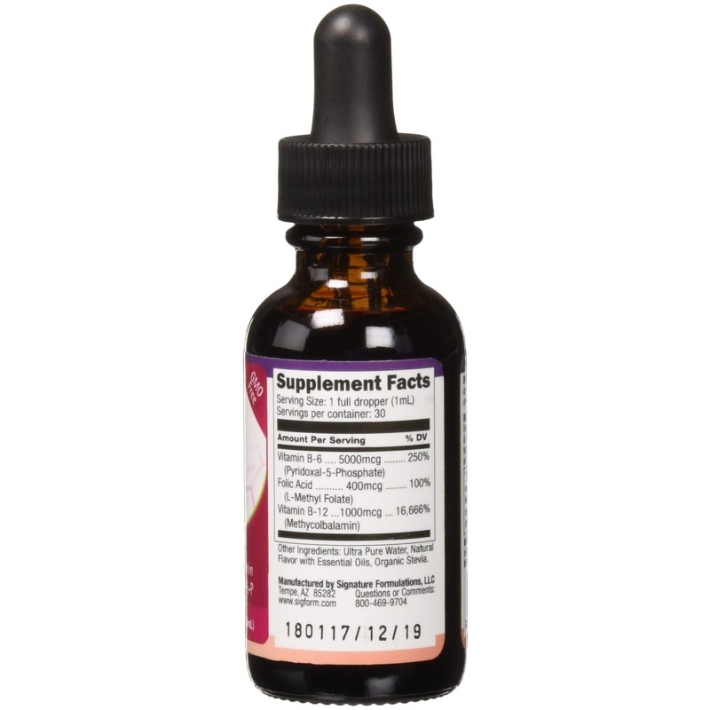 SIGFORM Vitamin B12 1000 Sublingual, 0.02 Pound