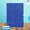 AKH® Seidenpapier mit Glitzer, Blau, 6 Bögen, glitzerndes Geschenkpapier, für