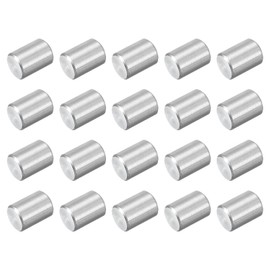 uxcell 40Pcs M4 x 6mm 304 Stainless Steel Dowel Pin, Cylindrical Shelf Support Peg Pin Parallel Pin Fastener for Mechanical Manufacturing, Industry, Furniture Installation, Silver