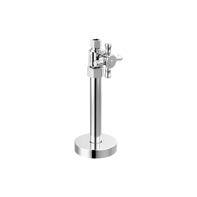 Delta Faucet 1/2" x 3/8" Straight Supply Stop Valve with