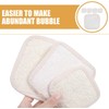 Esponja Vegetal para Ducha de Baño 5 Piezas, Lufa Beige