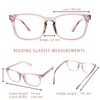OPTOFENDY Progressive Multifocal Reading Glasses for Women Men, Square Blue