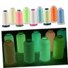 SEWACC Luminous Glow Dark Embroidery Thread Yards Spool of Soft