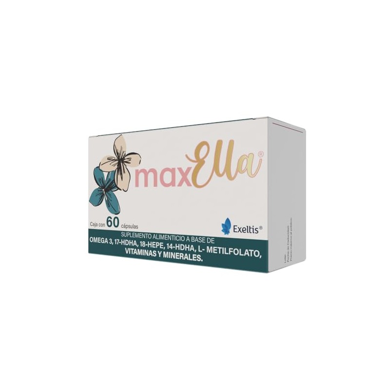 EXELTIS RETHINKING HEALTHCARE Maxella, Omega 3, 17-hdha, 18-hepe,14- . (60)