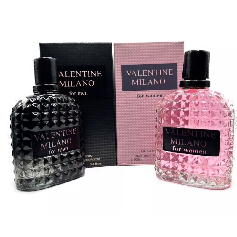fragrance couture Valentine Milano for Women &Valentine Milano for Men
