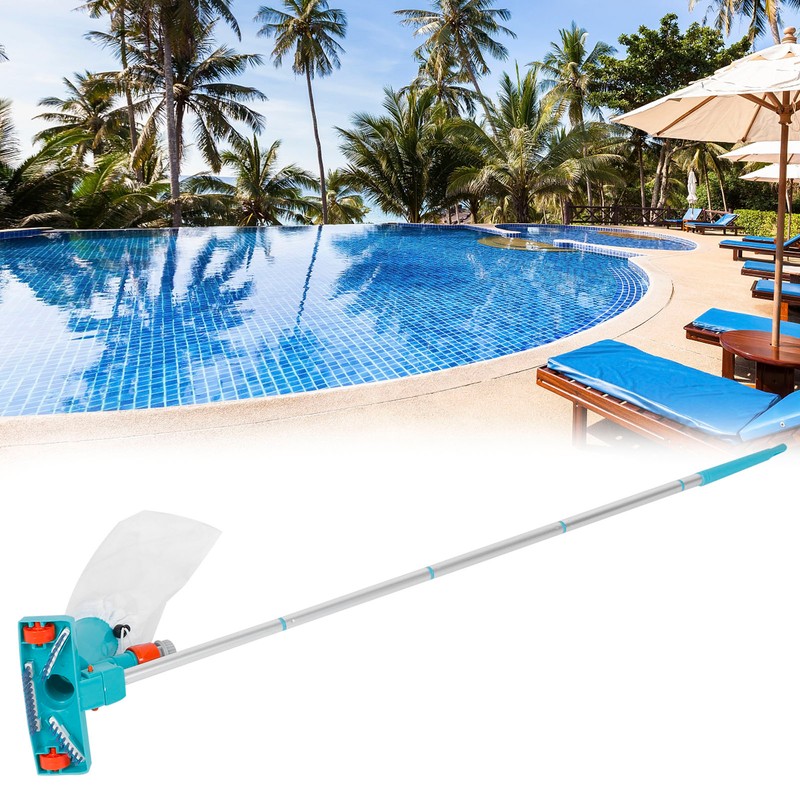 Portable Swimming Pool Cleaner Vacuum Suction Head Set Fountain Hot