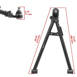 Caltric Front Lower Left A Arm For Can-Am Defender MAX HD8 HD10 HD9-DPS XT 2018-2025