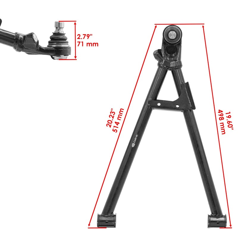 Caltric Front Lower Left A Arm For Can-Am Defender MAX