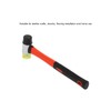 Natudeco Rubber Mallet Double Faced Head Rubber Hammer Double Sided