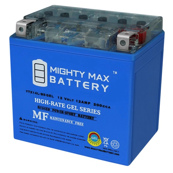 Mighty Max YTX14L-BS GEL Replacement Battery for Twin Power 65958-04