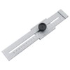 Precision Marking Gauge, 0-200mm Stainless Steel Scribing Gauge, Woodworking Measuring