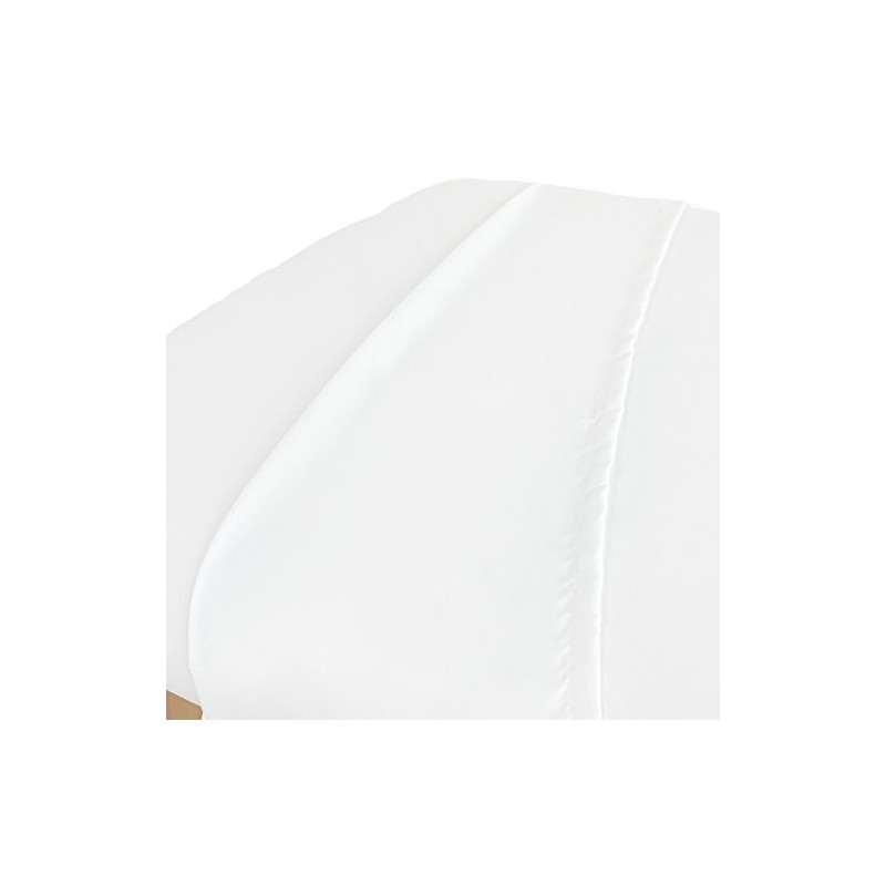 ForPro Professional Collection Premium Microfiber Flat Sheet, Ultra-Light, Stain and