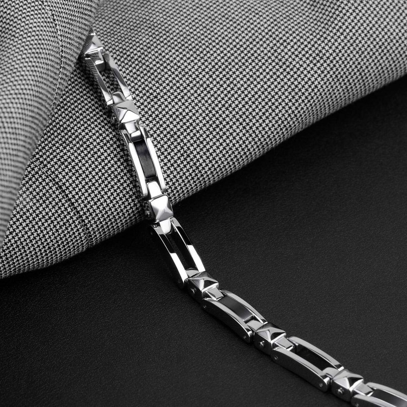 Morellato Cross Collection Men's Stainless Steel Bracelet SKR57, Alloy Steel