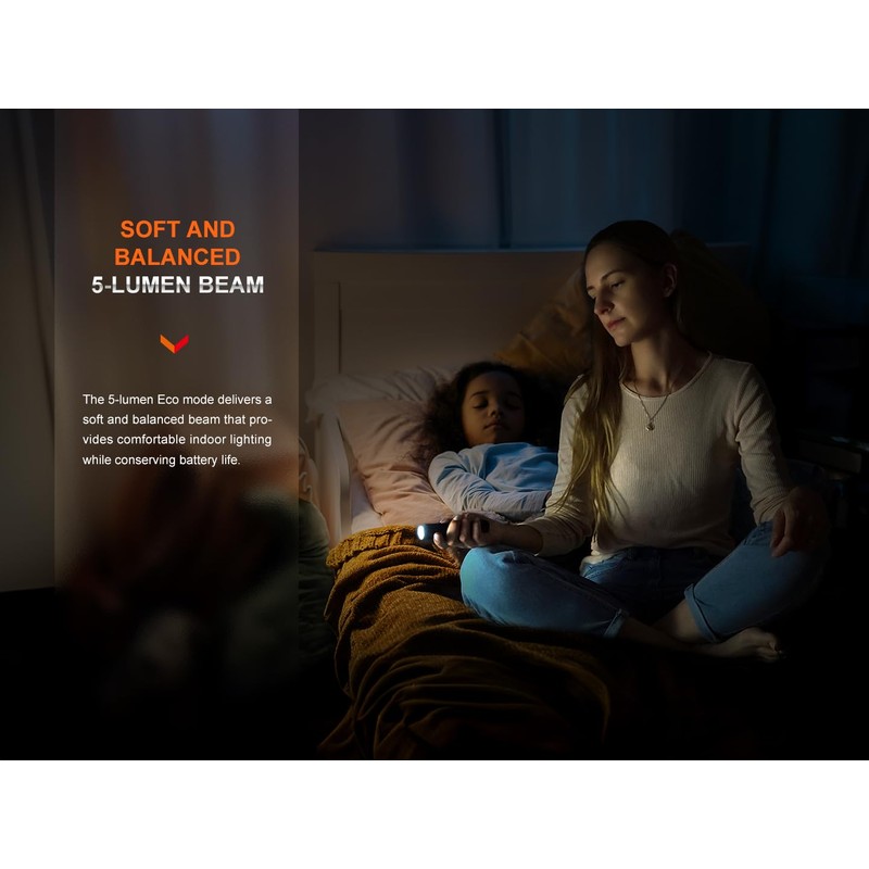 Fenix E28Rv2 1700 Lumens Rechargeable Black Flashlight