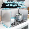 2 PCS Stove Grease Splatter Screens Guard | Range Backsplash
