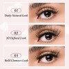 Luminlash Extensiones De Pestañas Pestañas Autoadhesi 02 Look 3d Definido