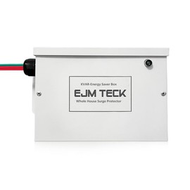 KVAR Energy Saver, 300 Amp Home Energy Saver Box & Surge Protector for Whole House, UL Components Included