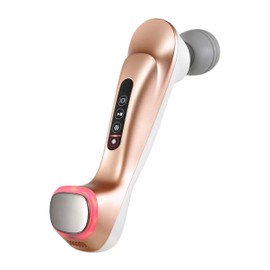 Carepeutic Cordless Hot and Cold Beauty Plus Relaxing Massager, Rose Gold