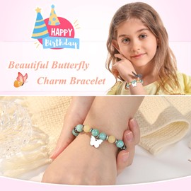 UNGENT THEM Gifts for 12 Year Old Girl, 12 Year Old Girl Birthday Gifts Ideas, Presents for 12 Year Old Girls Happy 12th Birthday Decorations Bracelet