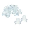 uxcell 16pcs 8mm Clear Stem Bumpers Glide, Patio Outdoor Furniture